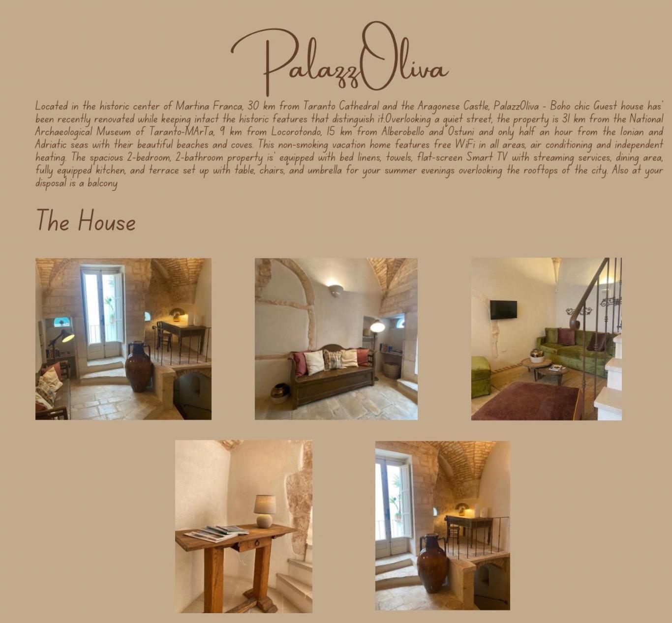 Palazzoliva - Luxury Boho Chic Guest House In The Historic Heart Of Μαρτίνα Φράνκα Εξωτερικό φωτογραφία